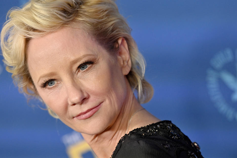 BEVERLY HILLS, CALIFORNIA - MARCH 12: Anne Heche attends the 74th Annual Directors Guild of America Awards at The Beverly Hilton on March 12, 2022 in Beverly Hills, California. (Photo by Axelle/Bauer-Griffin/FilmMagic)