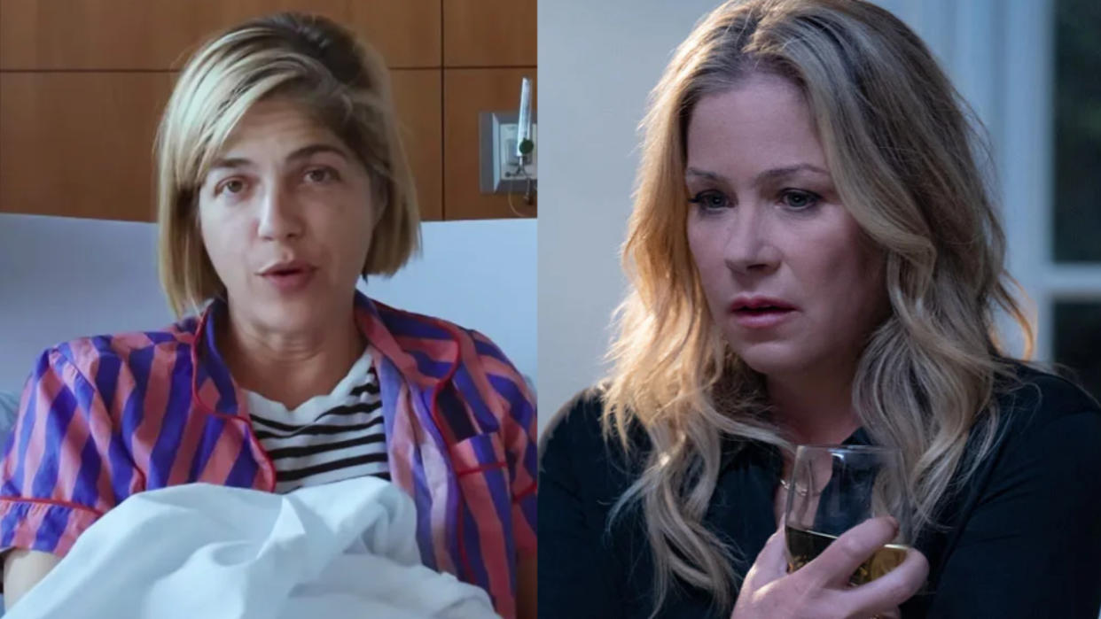  Introducing Selma Blair doc and Christina Applegate in Dead To Me. 