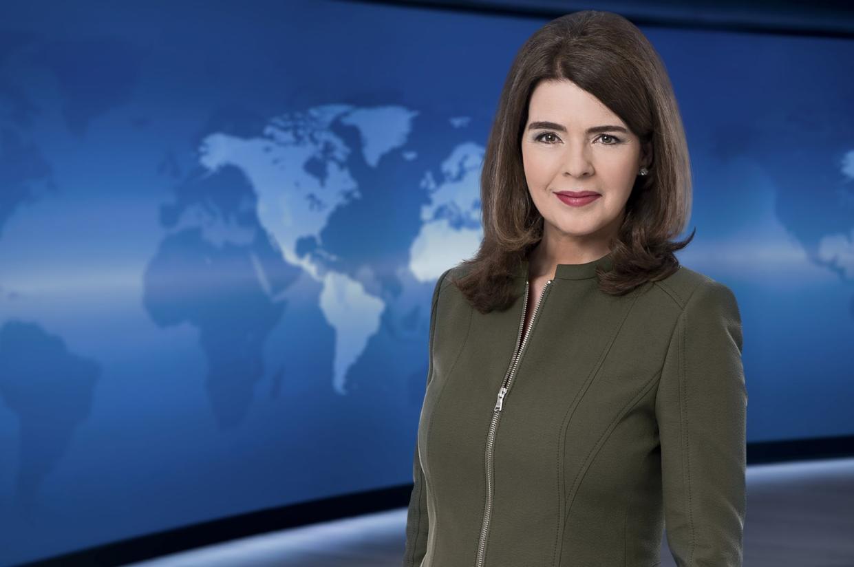 Wegen eines Lachanfalls sorgte Nachrichtensprecherin Susanne Daubner für Begeisterung im Netz. (Bild: NDR / Thorsten Jander)