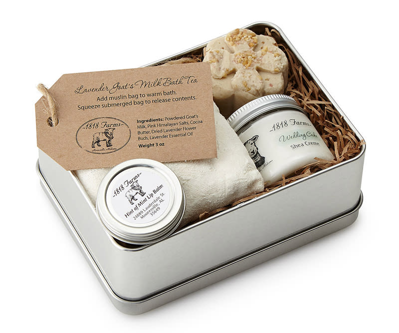 Handmade Farm Fresh Spa Experience Tin