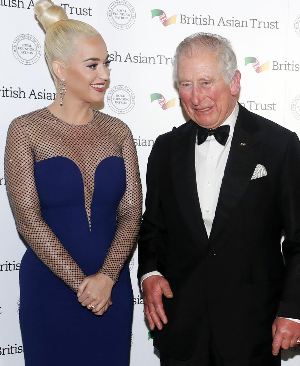 Katy Perry and Prince Charles 