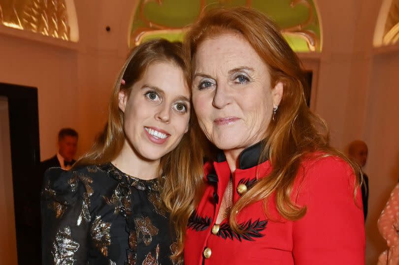 Princess Beatrice and her mum Fergie