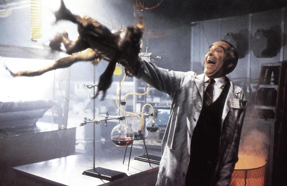 Christopher Lee in 'Gremlins 2' (Warner Bros.)