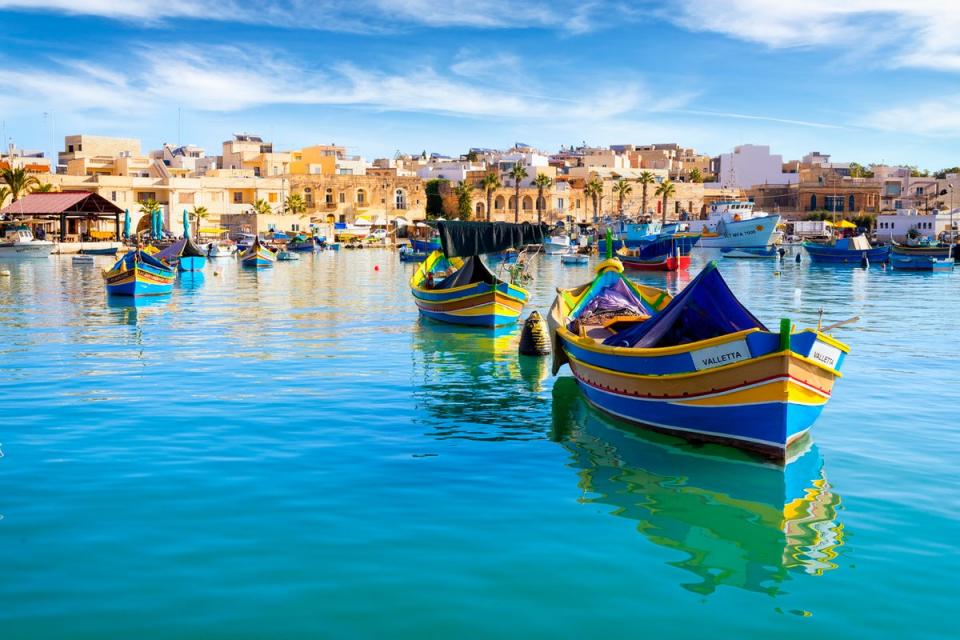 This fishing village is famous for its colourful boats (Getty Images)