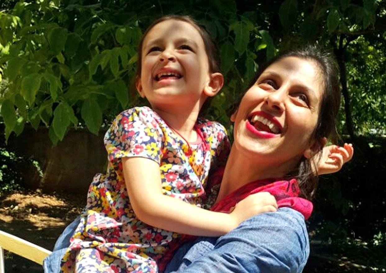 One of Boris Johnson’s many failures in public office: he wasn’t able to secure the release of Zaghari-Ratcliffe: Free Nazanin Campaign/AP