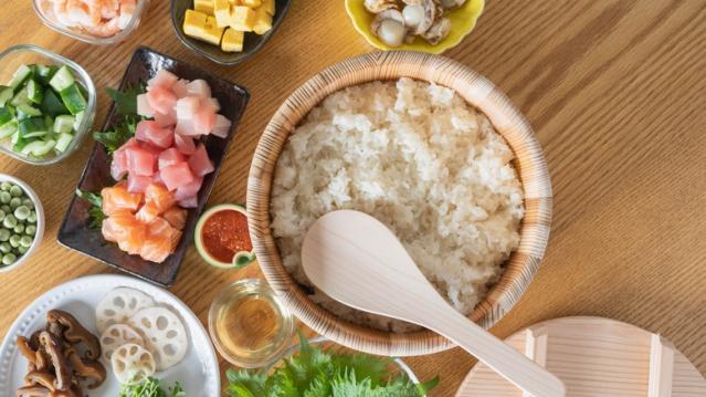 The Muffin Tin Hack For Quick And Easy Sushi Bites