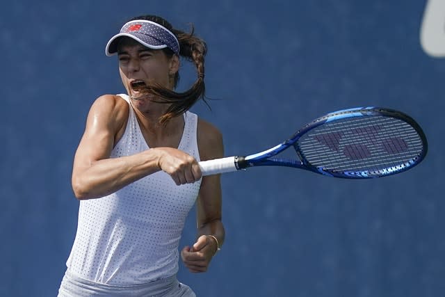 Sorana Cirstea's forehand proved a big weapon