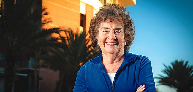 Dr. Ruth Alexander, who spearheaded efforts to create women's athletics at the University of Florida, died in 2021 at the age of 83.