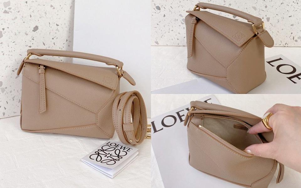 LOEWE Mini Puzzle bag Photo Via:LOOKin編輯拍攝