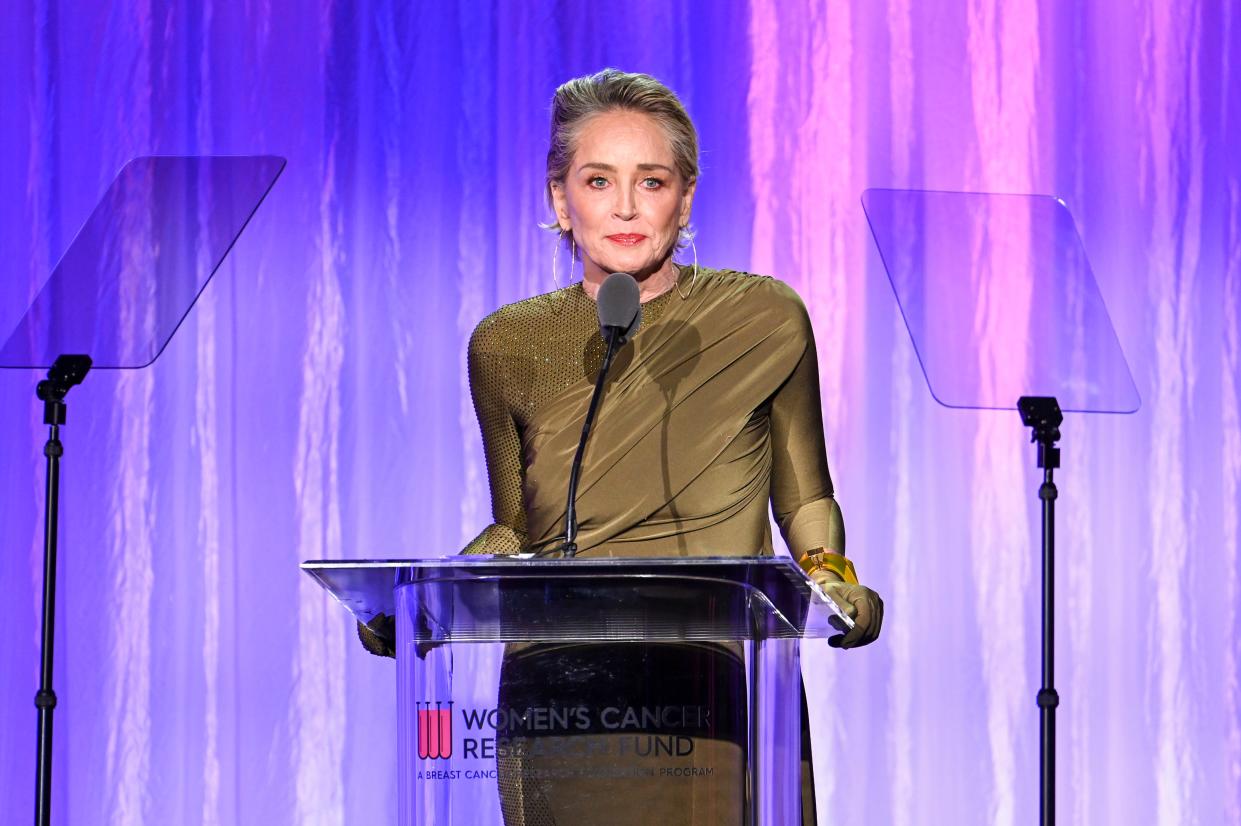 Sharon Stone attends "An Unforgettable Evening" fundraiser hosted by the Women’s Cancer Research Fund.