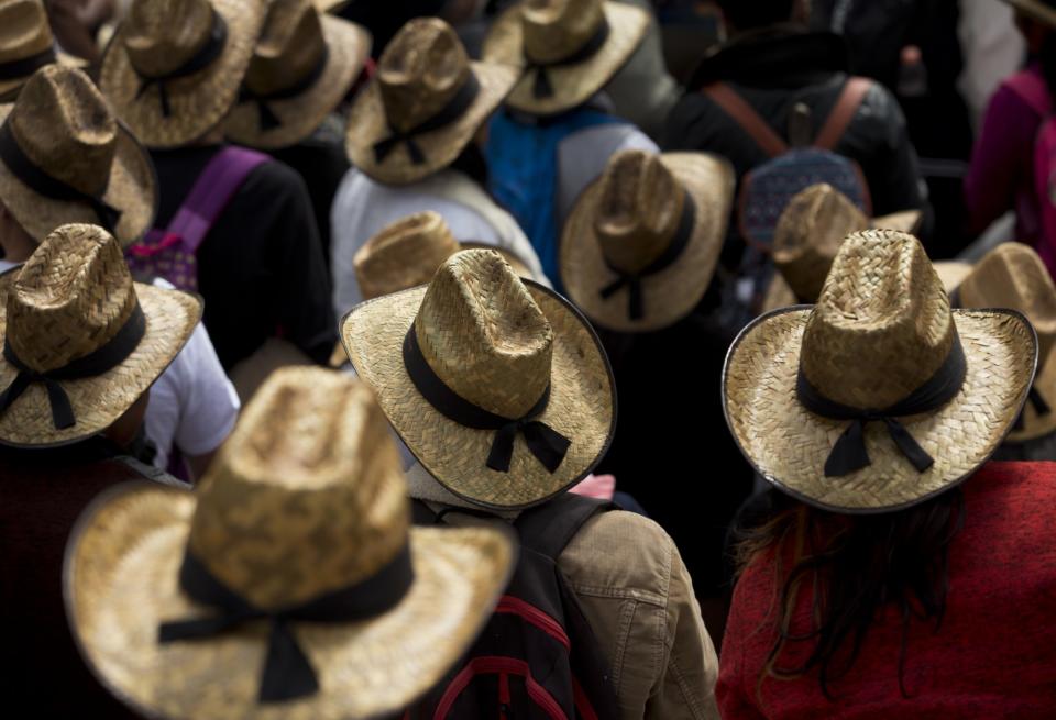 Mexico Nafta protest