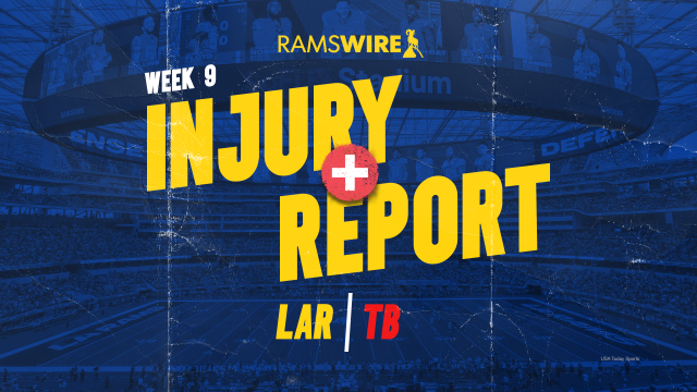 Tampa Bay Bucs vs Los Angeles Rams: Initial injury report - Bucs Nation