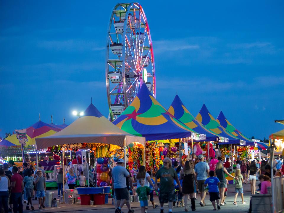 The Winnebago County Fair runs Aug. 2 to 6 at the Sunnyview Expo Center in Oshkosh.