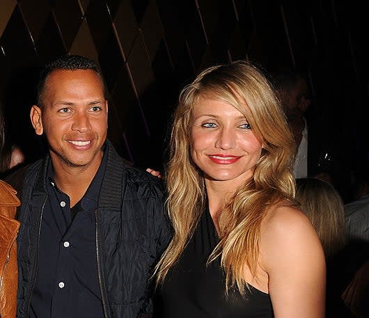 Cameron Diaz and Alex Rodriguez