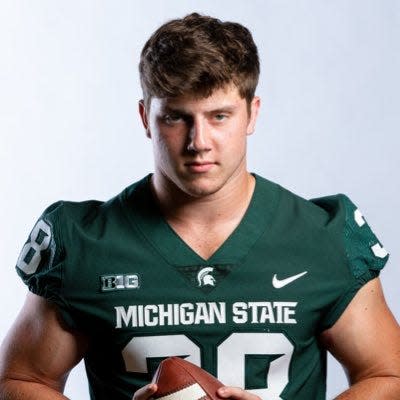 Michigan State LB Luke Fulton