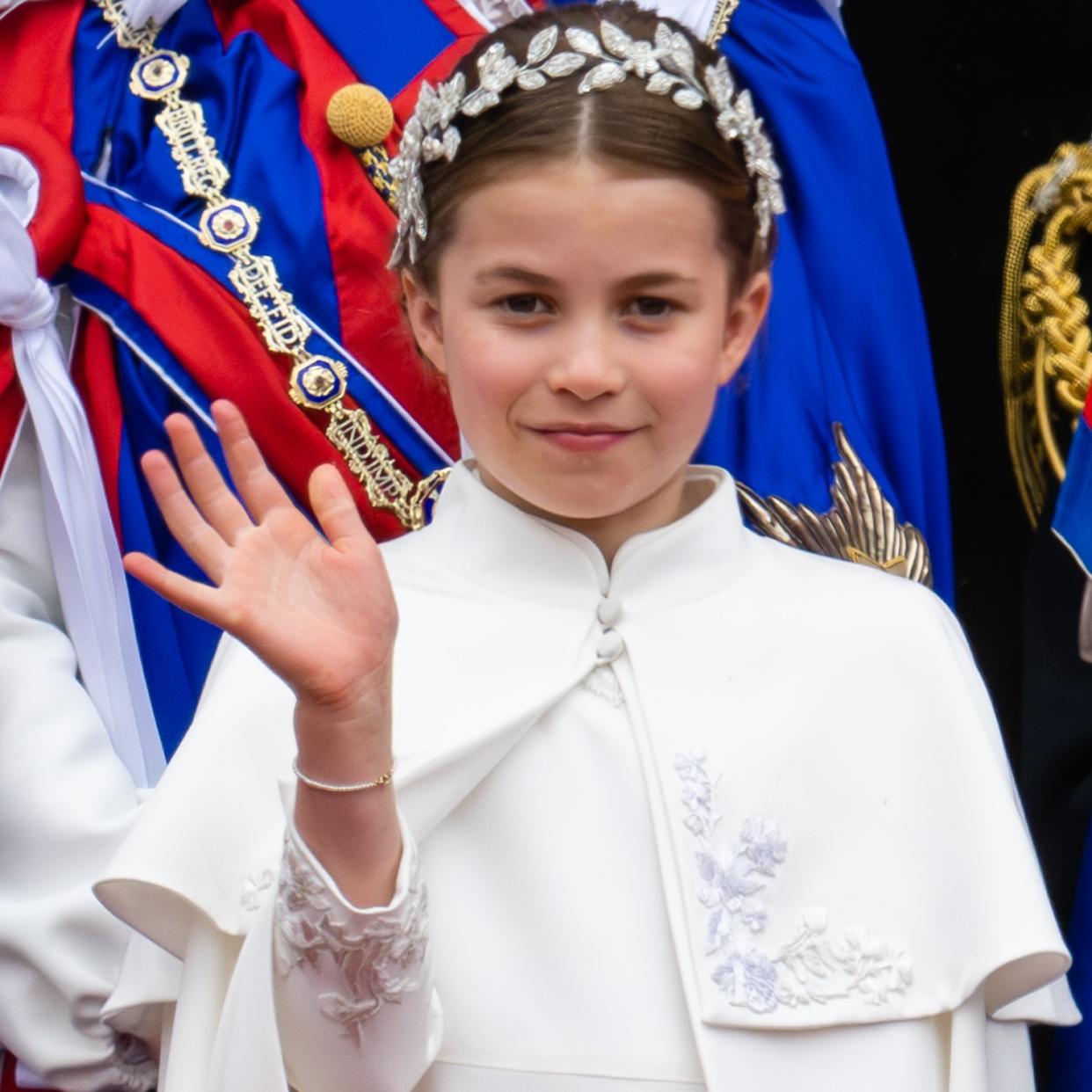  Princess Charlotte at the Coronation. 