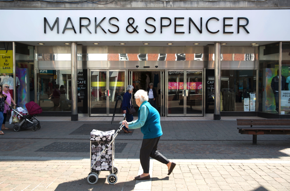 Marks and Spencer are facing a crisis on the high street (REX)