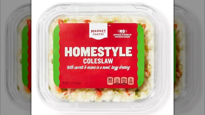 Tub of Market Pantry Homestyle Coleslaw