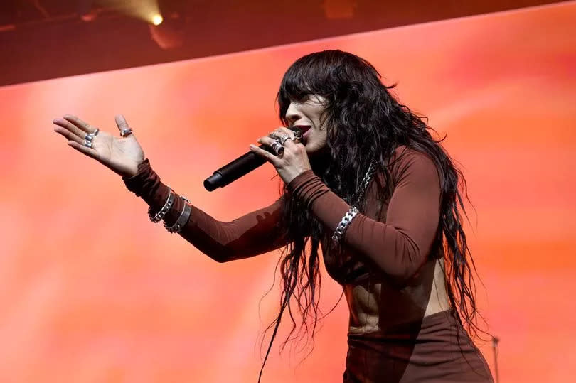 Loreen from Sweden performing at the London Eurovision Party
