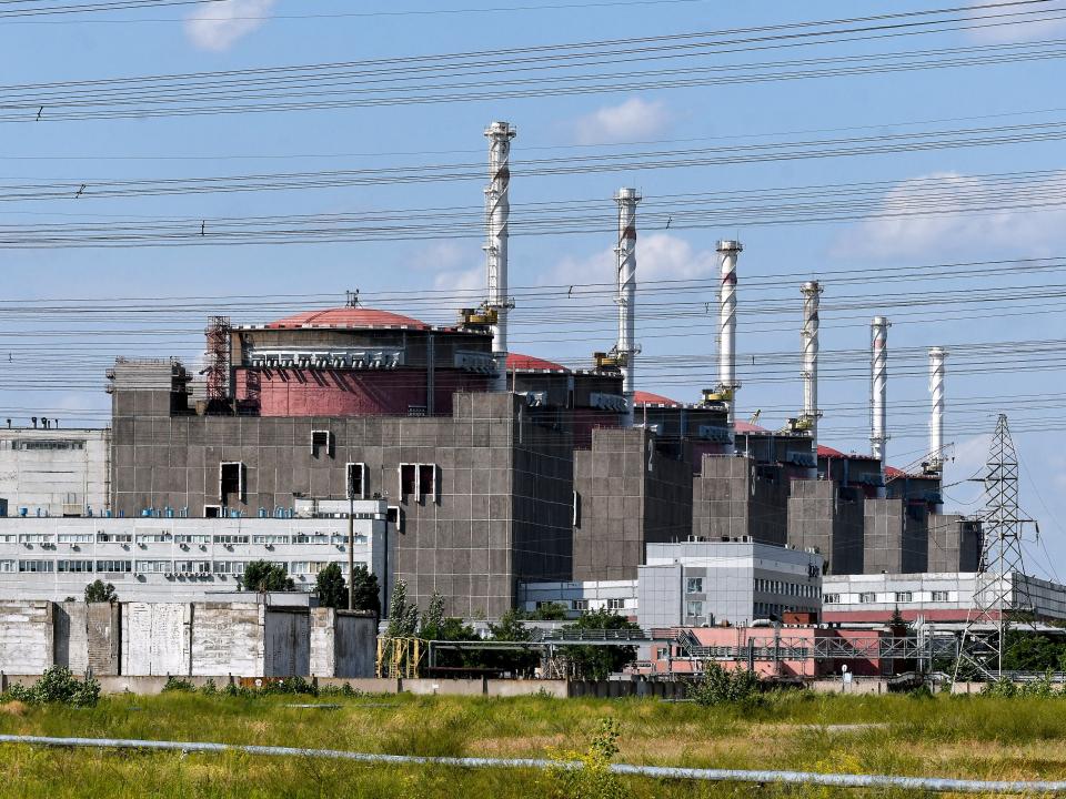 The Zaporizhzhia Nuclear Power Plant on July 9, 2019.