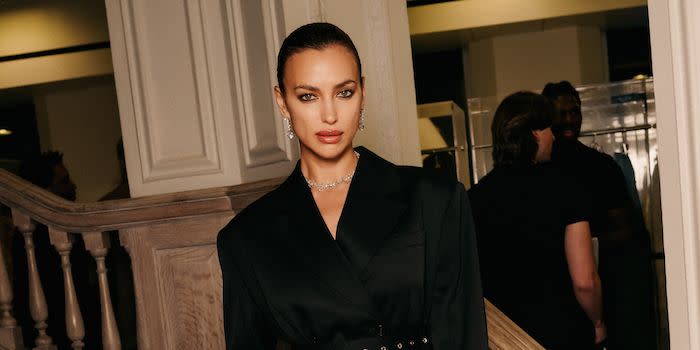 irina shayk rokh hm dover street market