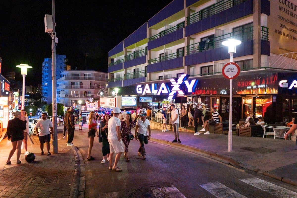 Undercover police officers are now being used on the Magaluf strip   (Getty Images)