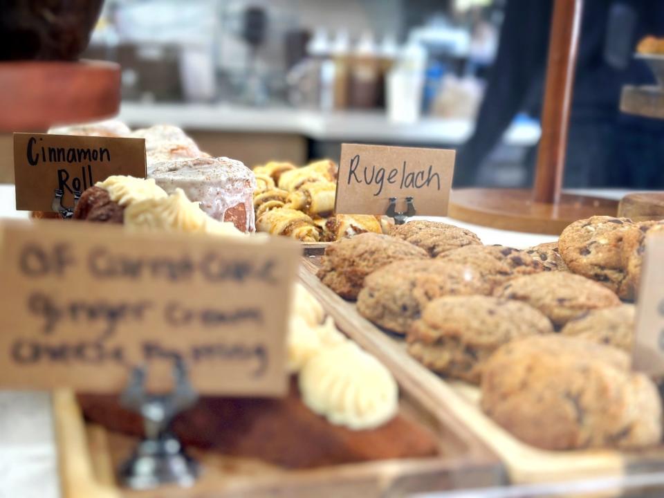 Freshly baked goods at The Pantry by Rose's Daughter in Delray Beach's Pineapple Grove district.