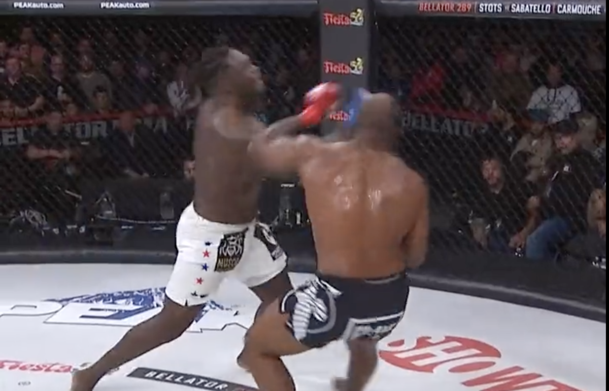 Bellator 288 video Daniel James blasts Tyrell Fortune, finishes with vicious ground-and-pound
