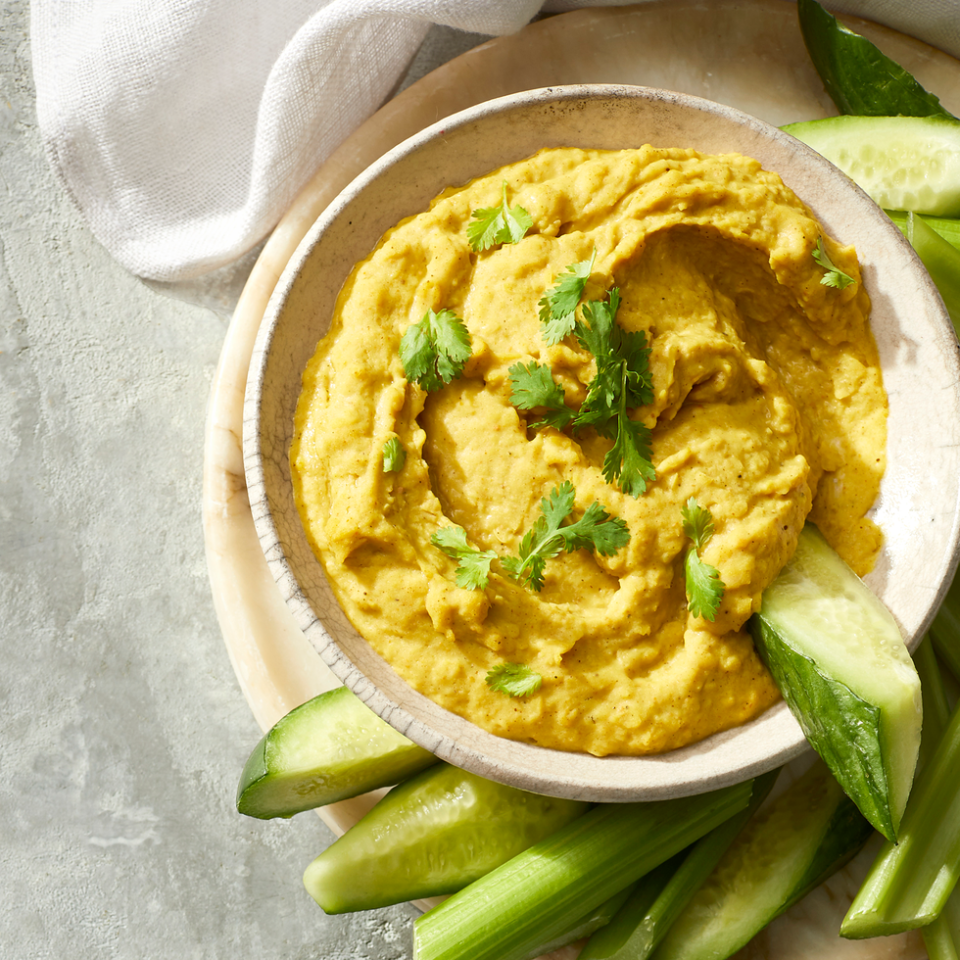 curried white bean dip