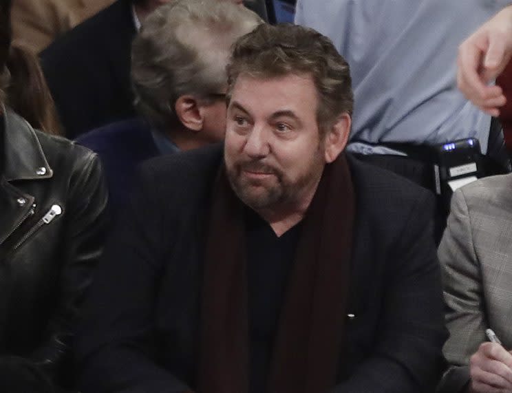 Knicks owner James Dolan is in another mess. (AP)