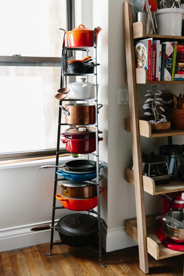 10 Awesome Tips for Organizing Pots and Pans- A Cultivated Nest