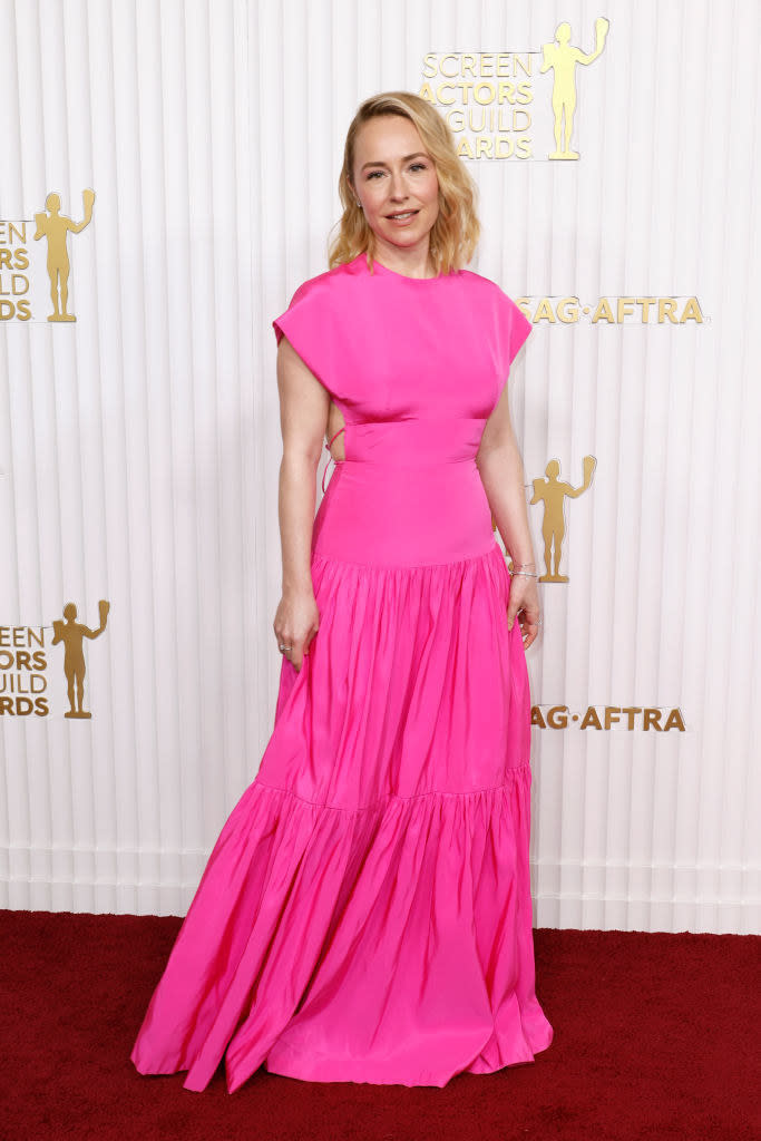 Sarah Goldberg attends the 29th Annual Screen Actors Guild Awards