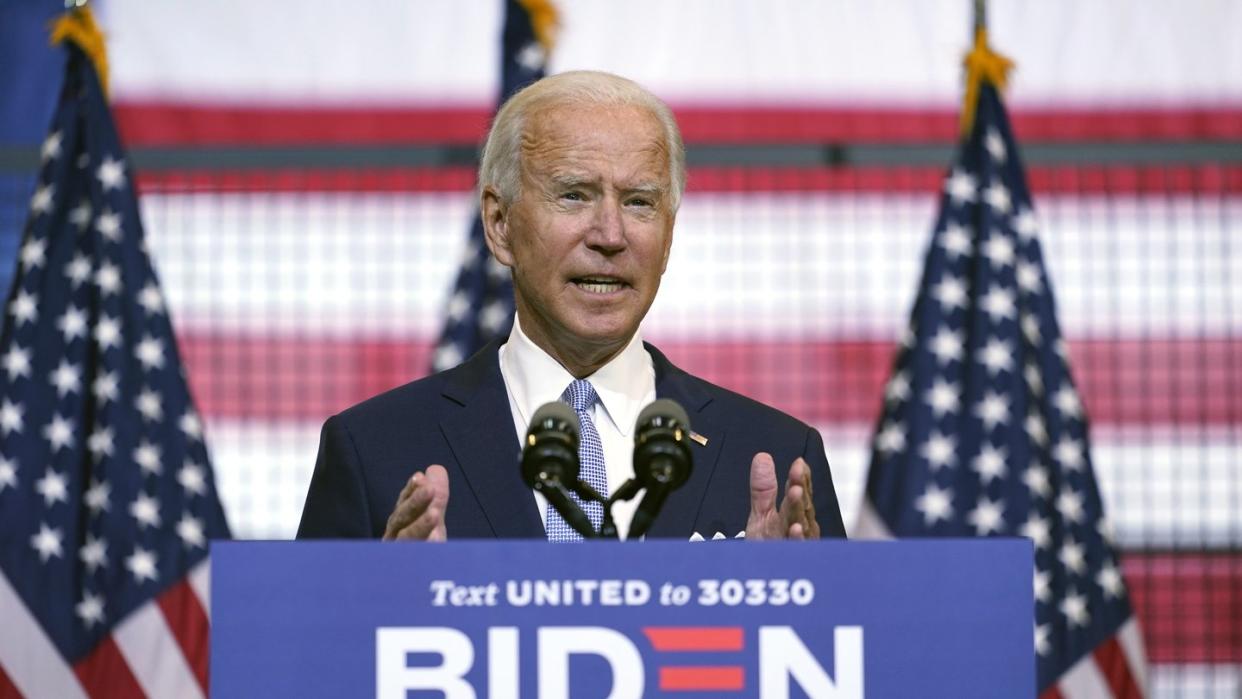 Will Amerika «vor vier weiteren Jahren Donald Trump retten»: Joe Biden.