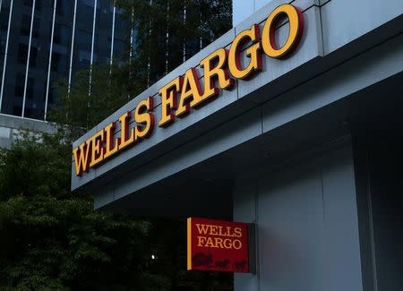 A Wells Fargo Bank is shown in Charlotte, North Carolina, U.S., September 26, 2016. REUTERS/Mike Blake