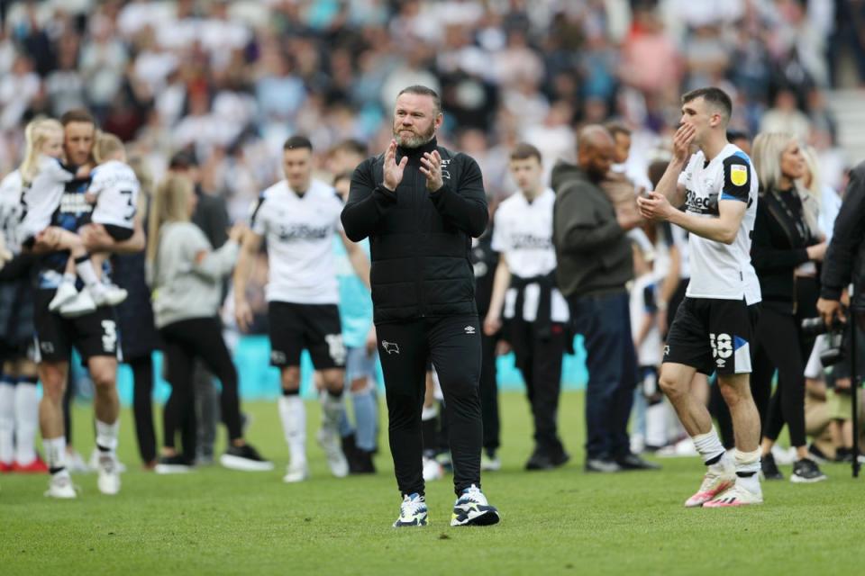 Derby will play in League One next season after relegation in May (Getty Images)