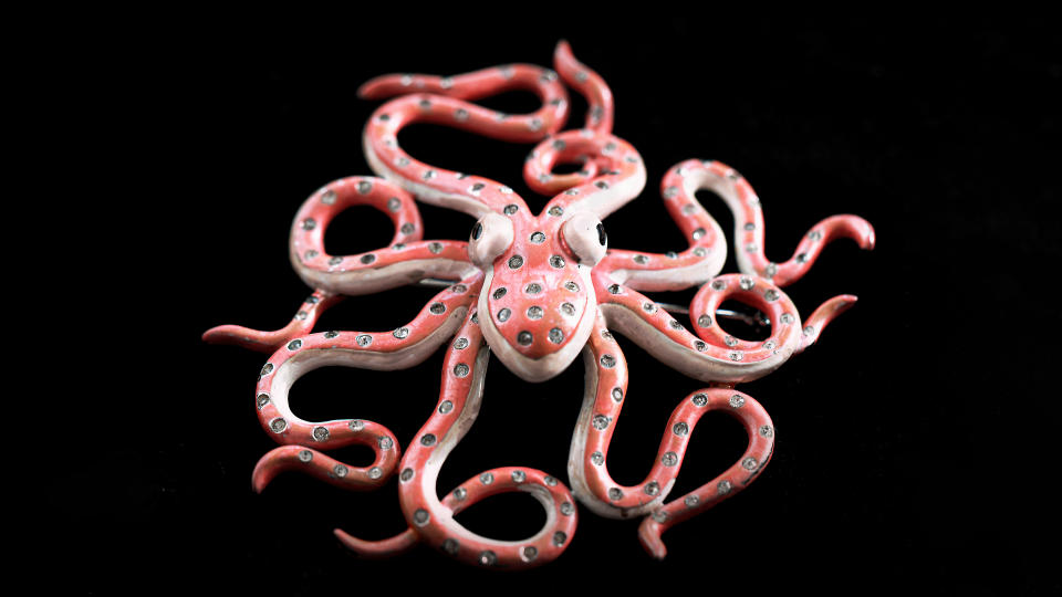 Marcel Boucher octopus pin