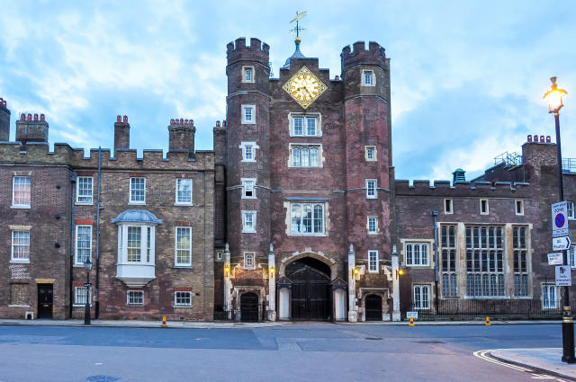 Der St James's Palace in London würde sich ebenfalls als Residenz eignen. (Foto: Getty Images)