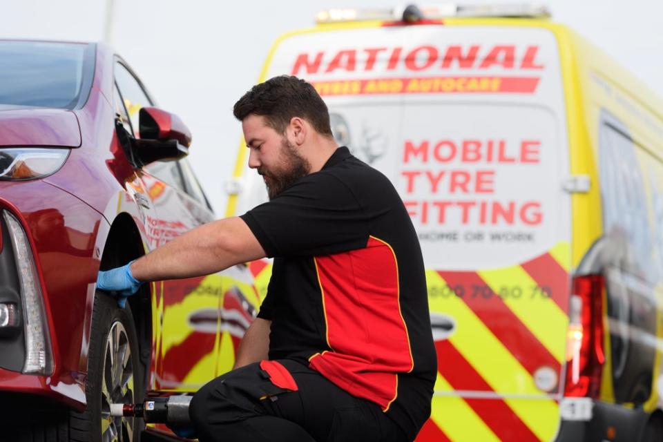 Halfords bought the owner of the National service garage business(fivesixphotography/Halfords/PA)