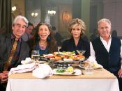 <p>For seven seasons, Fonda starred in the Netflix comedy <i>Grace and Frankie</i>, alongside Sam Waterson, Lily Tomlin and Martin Sheen. She received three Screen Actors Guild Award nominations and one Emmy nomination for her work on the series, which ended in 2022.</p>