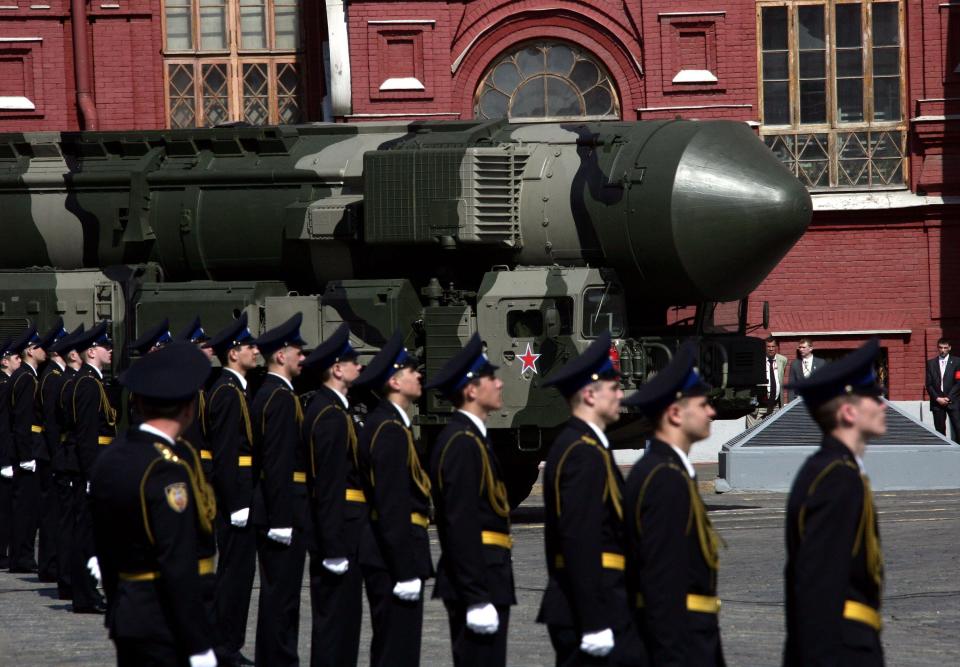 Desfile militar en Moscú