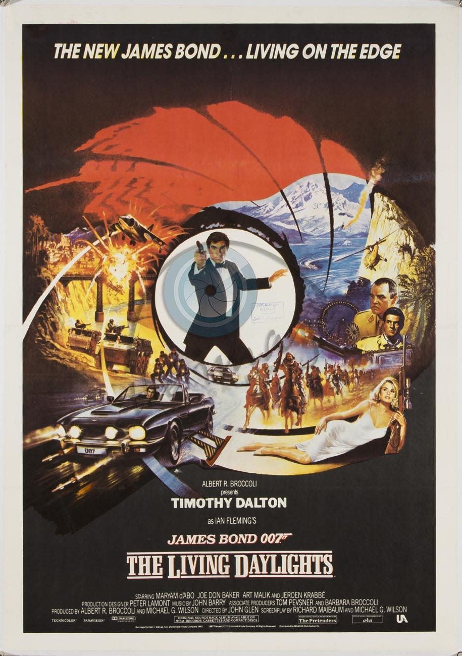 the living daylights film poster