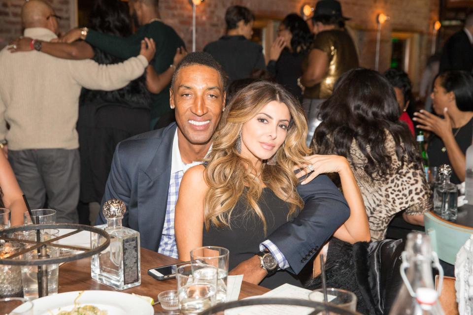 Scottie and Larsa Pippen