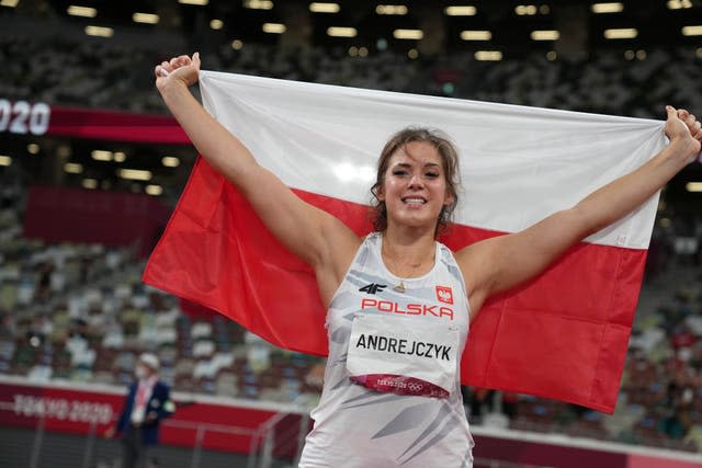 Maria Andrejczyk (Matthias Schrader/AP)