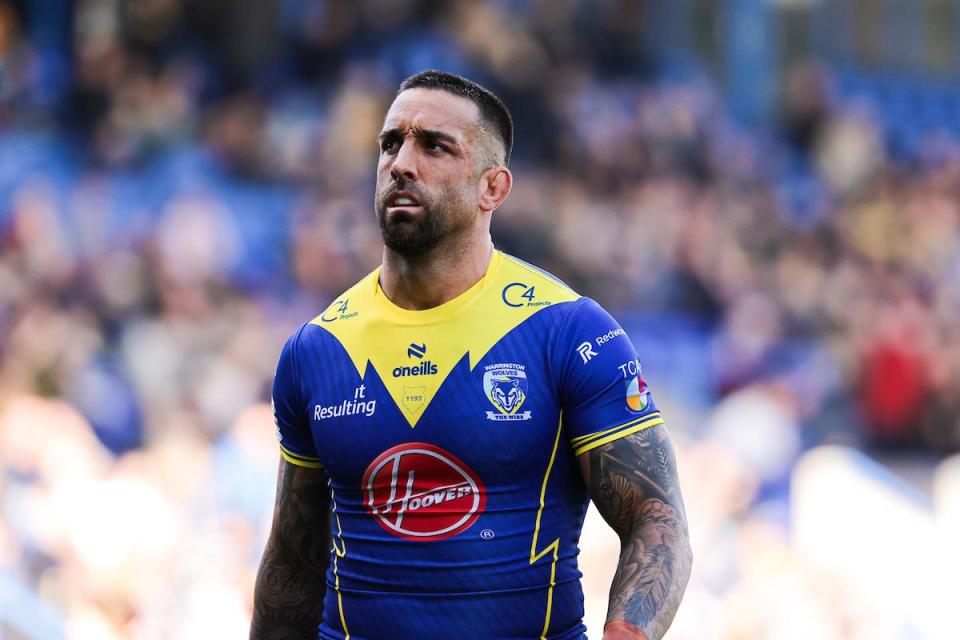 Paul Vaughan is back in the Warrington Wolves squad to face Leigh <i>(Image: SWPix.com)</i>