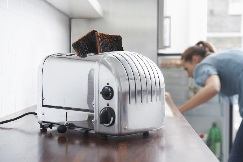 Der Toaster verpestet die Küche mit Feinstaub (Symbolbild: Getty Images)