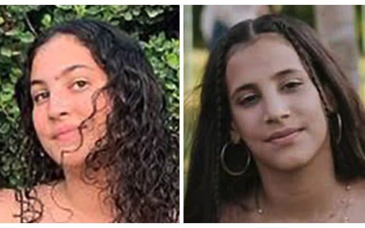 Noiya and Yahel both disappeared after the Hamas attack on Israel (BBC)