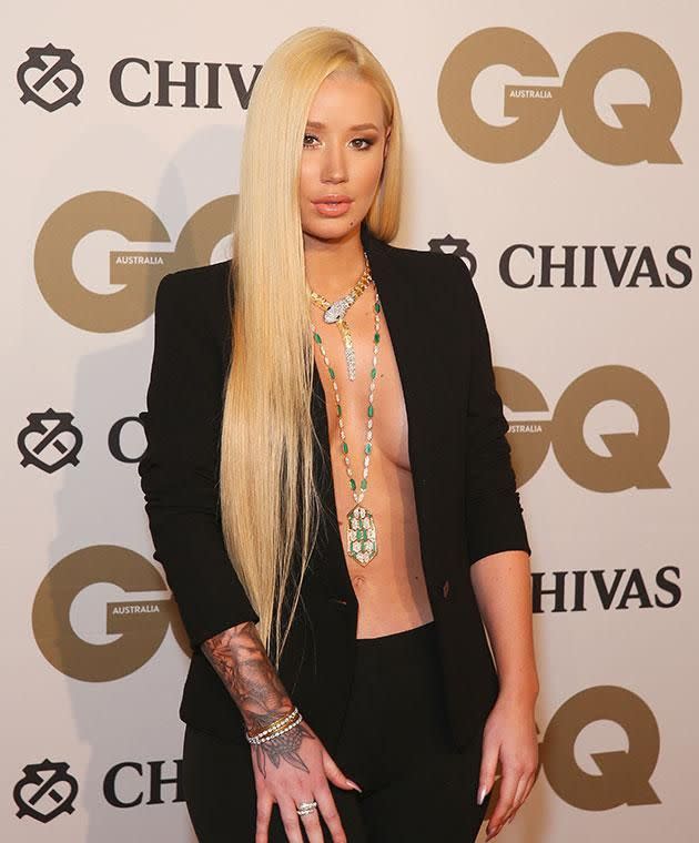 The rapper isn't afraid of controversy, speaking her mind in her new interview with GQ. Photo: Getty images