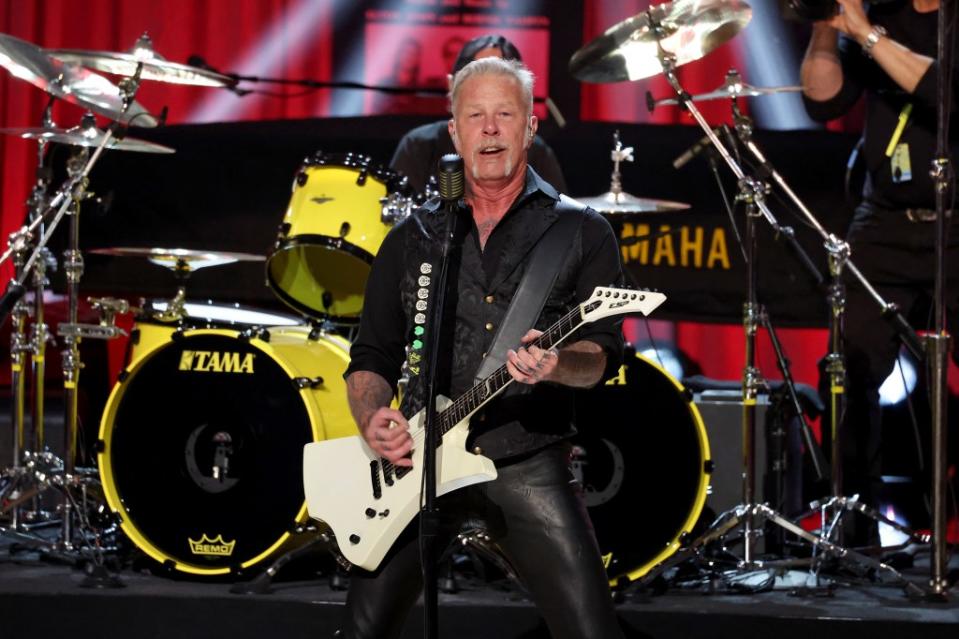 Hetfield noted that there “would be NO Metallica” if it hadn’t been for Kilmister, whom he described as a “godfather” to the band. Getty Images
