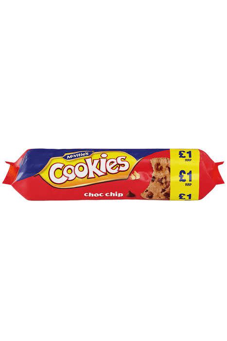 3) McVities Choc Chip Cookies