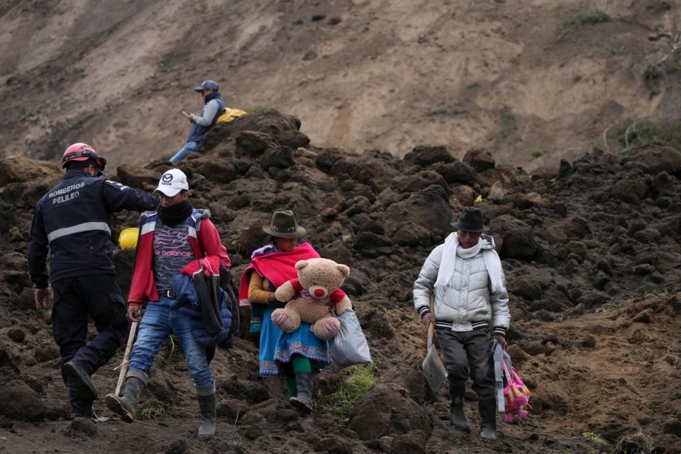 ECUADOR-ALUD (AP)